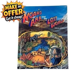 Noah's‎ Ark and the Lost World by John D. Morris (1988) Vintage Hardcover Book